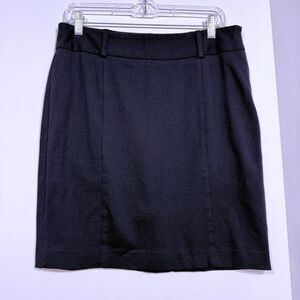 Kenneth Cole Women's Rayón Blend Pencil Skirt Lined Black Size 6